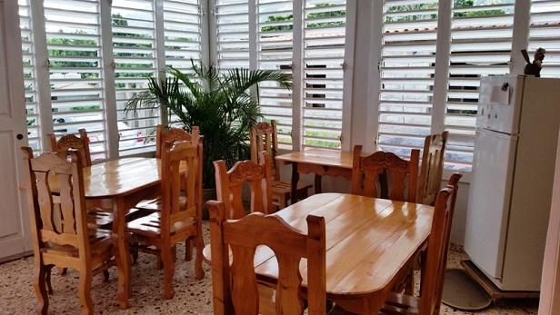 'Comedor' Casas particulares are an alternative to hotels in Cuba.